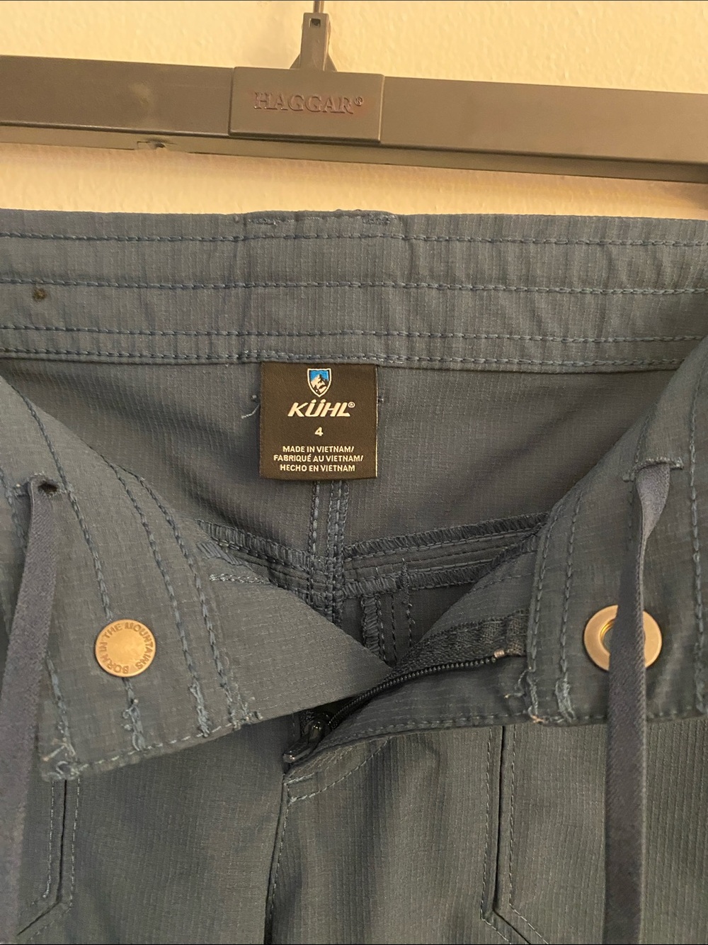 Kuhl Women's Blue Cargo Shorts - Picture 3 of 13